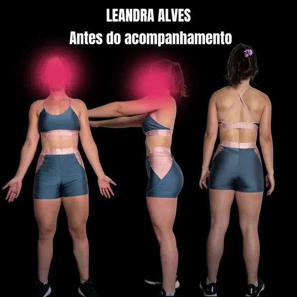 Leandra Alves — Antes do acompanhamento