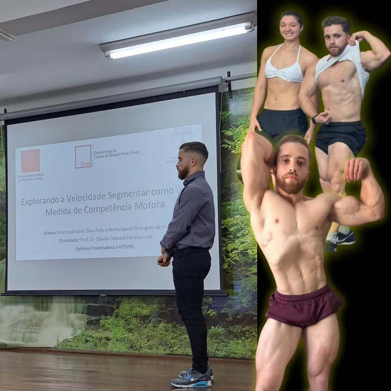 Marcos Ávila — apresentação acadêmica na UFSJ e bastidores de treino